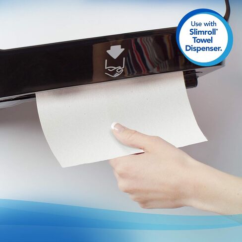 Scott Control Slimroll Hard Roll Paper Towels (12388) with Fast-Drying Absorbency Pockets, White, 6 Rolls / Case, 580' / Roll in Saudi Arabia