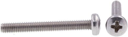 براغي آلة Prime-Line 9131075، متري، رأس عموم، محرك فيليبس، M3-0.5 X 25 مم (10 عبوات) in Kuwait