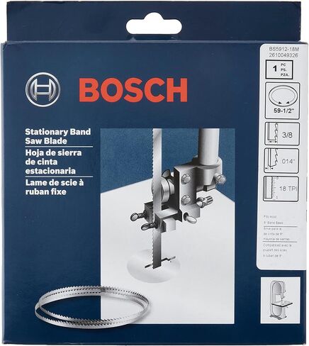 BOSCH BS5912-18M 59-1/2-Inch by 3/8-Inch by 18TPI Multi-construction Bandsaw Blade in Saudi Arabia