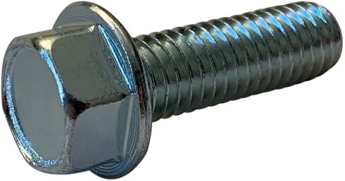 Small Parts 0808MW #8-32 x 1/2" Unslotted Indented Hex Washer Head Machine Screw Fully Threaded Zinc (Pack of 100) in Saudi Arabia
