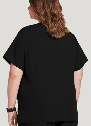 Jockey Women's Scrubs WOV-Neck Crossover Scrub Top in Saudi Arabia