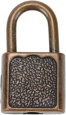 15 Pcs Mini Diary Metal Lock,Mini Padlock with Key for Suitcase Lock Schoolbag Backpack Padlock Luggage Lock Padlock,Bronze in Kuwait