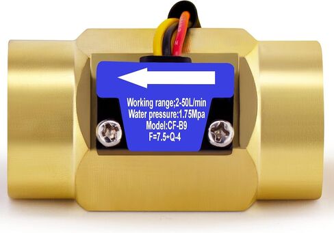 DIGITEN G3/4 "خيط أنثى تدفق المياه قاعة مستشعر تدفق الماء عداد التدفق 2-50 لتر/دقيقة in Saudi Arabia