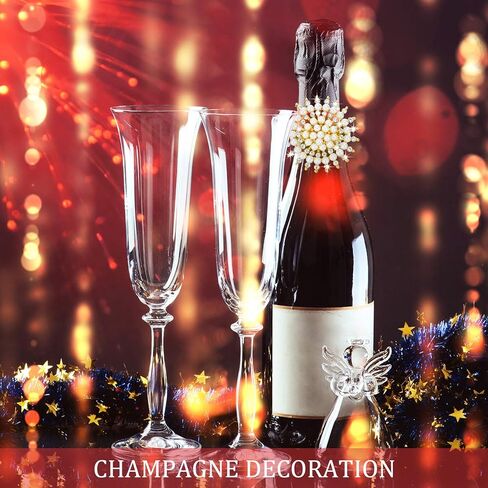 Patelai 8 Pcs Pearl Napkin Rings Flower Rhinestone Napkin Holder Metal Christmas Napkin Rings Set for Xmas Holiday Birthday Party Dinner Table Decoration in Kuwait