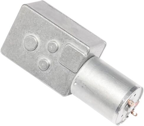 BEMONOC DC 12V 0.6RPM 6mm Shaft Low Speed High Torque Turbine Worm Gear Motor in Saudi Arabia