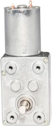 BEMONOC DC 12V 0.6RPM 6mm Shaft Low Speed High Torque Turbine Worm Gear Motor in Saudi Arabia