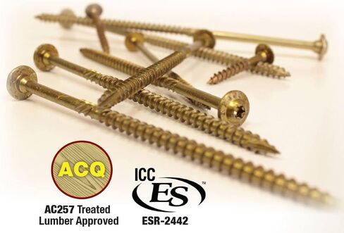 GRK 10157 1/4" x 2-1/2" RSS™ مسامير هيكلية متينة 700 عدد in Saudi Arabia