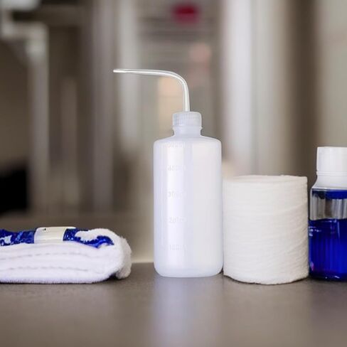 Skard4lyfeink Plastic 500ml / 16oz Squeeze Wash Bottle, Multi-Purpose. Tattooing, Microblading, Waterting tool, Lab in Saudi Arabia