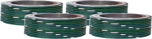 Sterling Seal 9000IR1316PTFE150X48 316L Stainless Steel Spiral Wound Gasket with 316SS Inner Ring and PTFE Filler for 1" Pipe, Pressure Class 150#, Green Band with White Stripe (Pack of 48) in Saudi Arabia