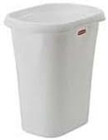 رابرميد 3 جالون. سلة مهملات بيضاء مفتوحة من الأعلى in Kuwait