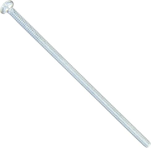Small Parts Steel Pan Head Machine Screw, Zinc Plated, Meets ASME B18.6.3, #2 Phillips Drive, #6-32 Thread Size, 3-1/2" Length, Fully Threaded, Imported (Pack of 25) in Saudi Arabia