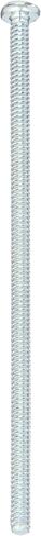 Small Parts Steel Pan Head Machine Screw, Zinc Plated, Meets ASME B18.6.3, #2 Phillips Drive, #6-32 Thread Size, 3-1/2" Length, Fully Threaded, Imported (Pack of 25) in Saudi Arabia