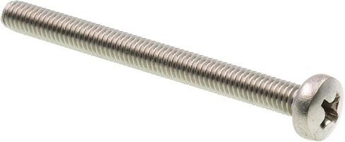 Prime-Line 9131281 Machine Screws, Metric, Pan Head, Phillips Drive, M4-0.7 X 45MM (10 Pack) in Kuwait