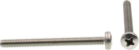 Prime-Line 9131281 Machine Screws, Metric, Pan Head, Phillips Drive, M4-0.7 X 45MM (10 Pack) in Kuwait