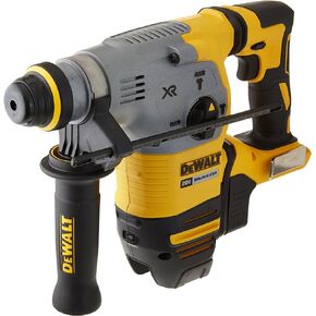 DEWALT DCH293B 20V Max XR Brushless 1-1/8" L-Shape SDS Plus Rotary Hammer Drill (Tool Only) with DEWALT DW5470 5-Piece Rock Carbide SDS Plus Hammer Bit Set