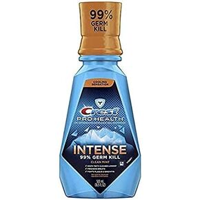 Crest Pro Health Intense Mouthwash, Clean Mint, 16.8 Fluid Ounce (Packaging May Vary) in Kuwait