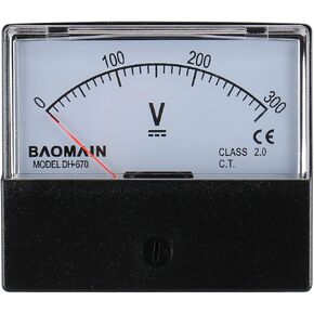 Baomain Dh-670 تيار مستمر 300 فولت فولت لوحة تناظرية جبل متر الفولتميتر in Saudi Arabia