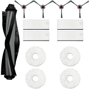 6 Pack Replacement Mop Pads Accessories Compatible for Yeedi 2-in-1 Mop Station Vacuum Cleaner Robot (6 Mop Pads)