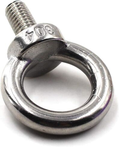 M4 Eye Bolt 304 الفولاذ المقاوم للصدأ الثقيلة رفع حلقة الترباس مجموعة من 20 in Kuwait