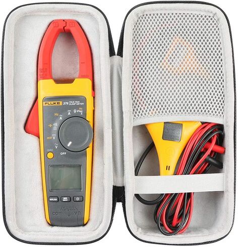 حافظة سفر صلبة من Khanka بديلة لـ Fluke 376/374/ 375FC 1000A Ac/Dc TRMS مشبك لاسلكي مع Iflex in Saudi Arabia