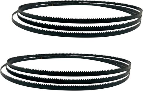 FOXBC 59-1/2" x 3/16" x 14 TPI شفرة المنشار الحزامي لـ Wen 3959، Sears Craftsman، B&D، Ryobi، Delta، وSkill 9" منشار شريطي - عبوتان in Saudi Arabia