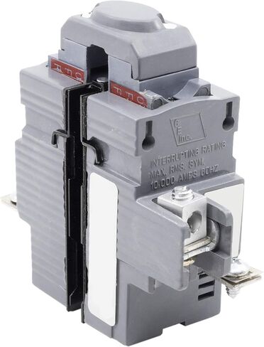 Connecticut Electric UBIP215 New Two Pole 15 Amp Circuit Breaker Newly Manufactured Pushmatic P215 Replacement, Gray in Saudi Arabia