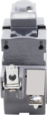 Connecticut Electric UBIP215 New Two Pole 15 Amp Circuit Breaker Newly Manufactured Pushmatic P215 Replacement, Gray in Saudi Arabia