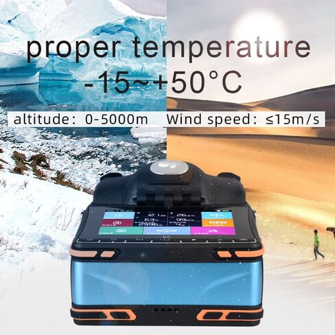 RUIASAHITE K-5 Fiber Optic Fusion Splicer with 8-Second Fusion and 18-Second Heating Fusion Splicer with VFL+OPM, 6-Motor Auto Focus in Saudi Arabia