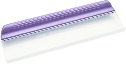 One Pass Classic 12" Waterblade Silicone T-Bar Squeegee Purple (WBL-OP2012CTY) in Saudi Arabia