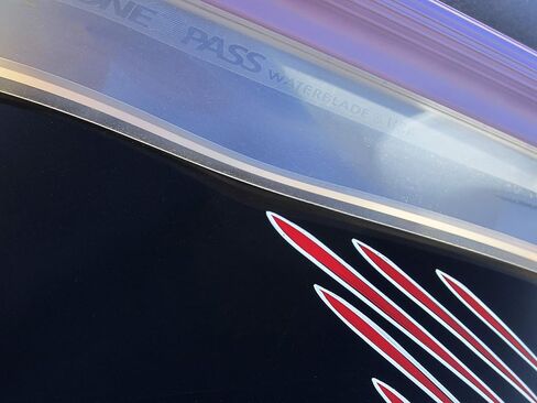 One Pass Classic 12" Waterblade Silicone T-Bar Squeegee Purple (WBL-OP2012CTY) in Saudi Arabia