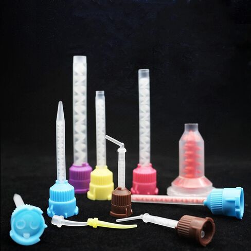 YOUYA DENTAL 50 قطعة نصائح خلط أدوات خلط مواد طب الأسنان الأرجوانية، نسبة 1:1 NT7005 in Kuwait
