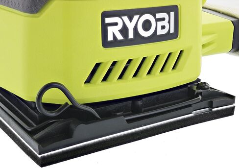 Ryobi P440 One+ 18V Lithium Ion 12,000 RPM 1/4 Sheet Palm Sander w/ Onboard Dust Bag and Included Sanding Pads (Battery Not Included, Power Tool Only) in Saudi Arabia