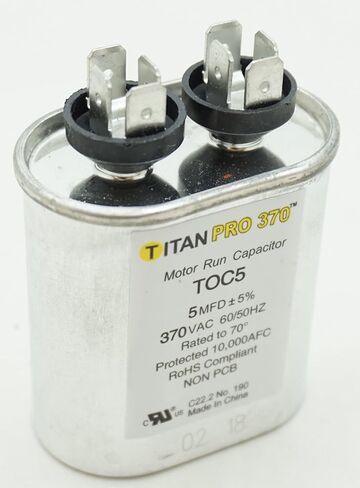 Packard TOC5 Motor Run Capacitor Oval/MFD: 5 / Volts: 370 in Saudi Arabia