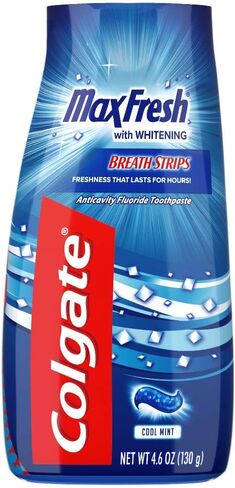 Colgate Cool Mnt Liq Bttl Size 4.6z Colgate Cool Mint Liquid Toothpaste,Pack of 2 in Saudi Arabia