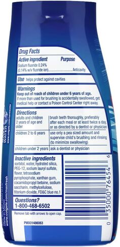 Colgate Cool Mnt Liq Bttl Size 4.6z Colgate Cool Mint Liquid Toothpaste,Pack of 2 in Saudi Arabia