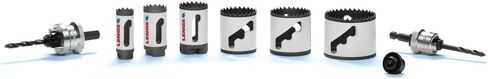 Lenox Tools - T30802-1200L LENOX Tools Hole Saw Kit for Electricians, Speed Slot, 17 Piece ( 308021200L) in Saudi Arabia
