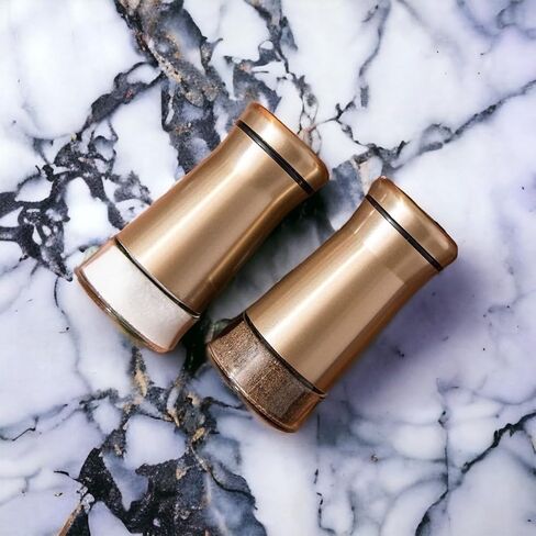 Elegant Silver Salt and Pepper Shaker Set Adjustable Stainless Steel and Glass Modern Design Adjustable Top Makes it the ideal Spice and Seasoning Dispenser Kitchen Sugar and Cinnamon Shakers in Saudi Arabia