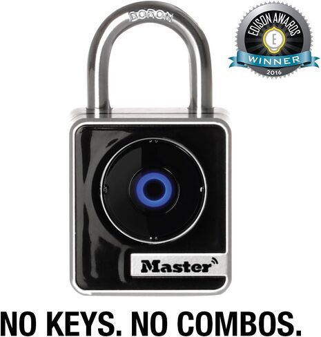 Master Lock Padlock, Indoor Personal Use Bluetooth Lock, 1-29/32 in. Wide, 4400D in Saudi Arabia