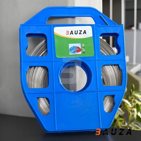 BAUZA JH1340 Stainless Steel Strapping Band Coil 1/2 Wide 0.015 Thick, Stainless Steel Bright Annealed Finish Band, Stainless Steel Portable Strong Straps for Heavy Load 100 Feet Rool in Kuwait