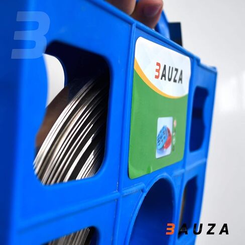 BAUZA JH1340 Stainless Steel Strapping Band Coil 1/2 Wide 0.015 Thick, Stainless Steel Bright Annealed Finish Band, Stainless Steel Portable Strong Straps for Heavy Load 100 Feet Rool in Kuwait