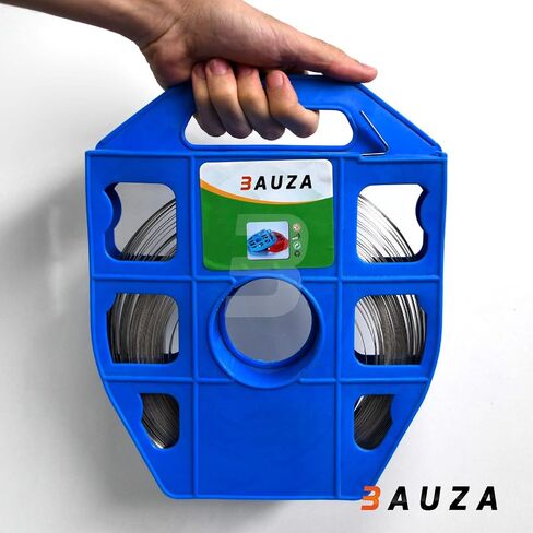 BAUZA JH1340 Stainless Steel Strapping Band Coil 1/2 Wide 0.015 Thick, Stainless Steel Bright Annealed Finish Band, Stainless Steel Portable Strong Straps for Heavy Load 100 Feet Rool in Kuwait
