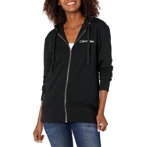 Calvin Klein Women's Structure Lounge Full Zip Hoodie in Saudi Arabia