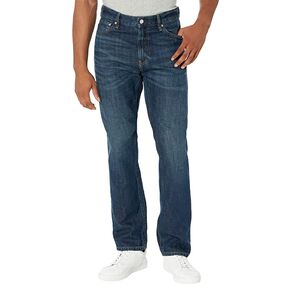 Calvin Klein Slim Straight Jeans in Lucas Dark Indigo in Saudi Arabia