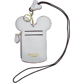Chic Black Cute Travel PU Leather Student ID Card Holder Lanyard Neck Pouch Bag With Coin Wallet Purse for Students Women Kids Teens Girls in Saudi Arabia