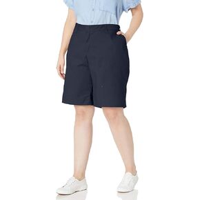 شورت نسائي من Dickies مقاس كبير مريح مقاس 9 بوصة مسطح من الأمام in Kuwait