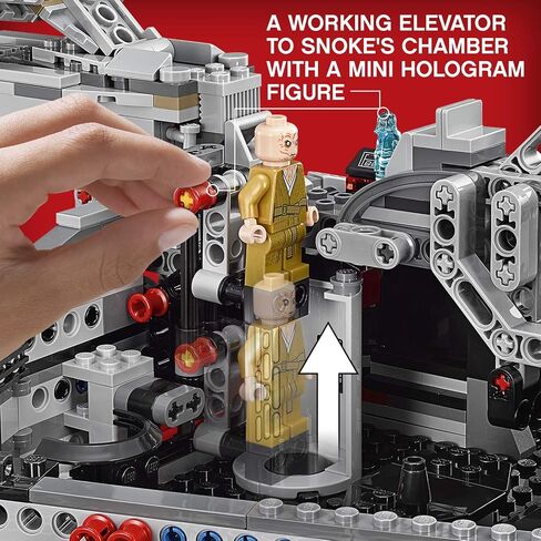 LEGO Star Wars Episode VIII First Order Star Destroyer 75190 Building Kit (1416 Piece) in Saudi Arabia