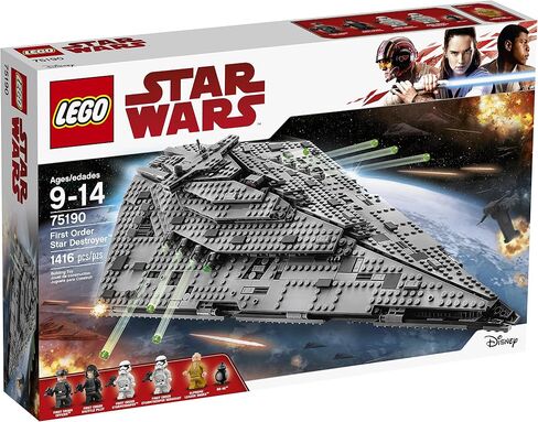 LEGO Star Wars Episode VIII First Order Star Destroyer 75190 Building Kit (1416 Piece) in Saudi Arabia