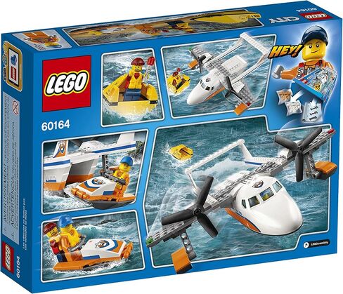 LEGO City Coast Guard Sea Rescue Plane 60164 Building Kit (141 Piece) in Saudi Arabia
