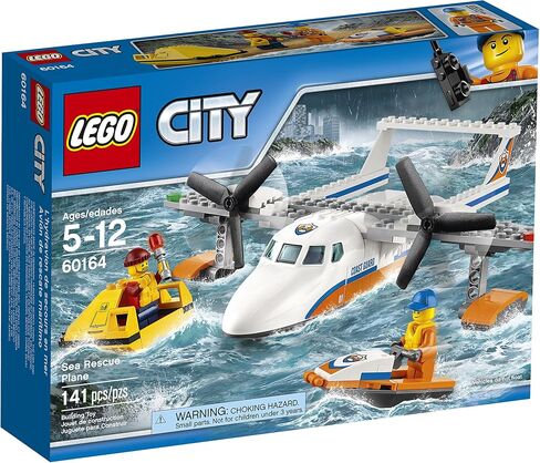 LEGO City Coast Guard Sea Rescue Plane 60164 Building Kit (141 Piece) in Saudi Arabia