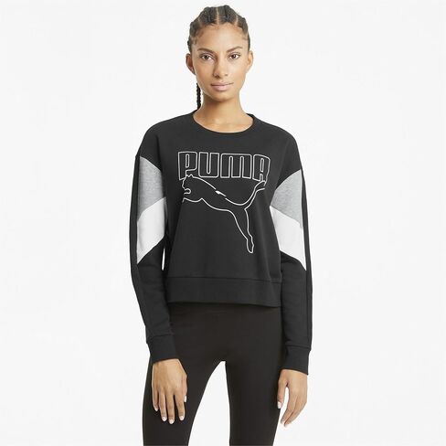 PUMA Women's Rebel Crew Neck Sweatshirt in Saudi Arabia